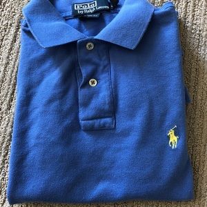 Baby blue small polo shirt